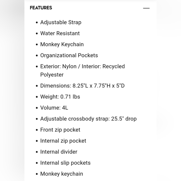 Kipling Callie Crossbody - Picture 10 of 10